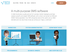 Tablet Screenshot of intistele.com